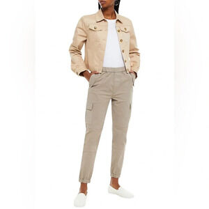 J Brand Eugene cotton-blend  twill tapered cargo pants, size 26
